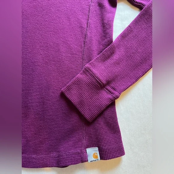 Carhartt Purple Quarter-Zip - Picture 4 of 5